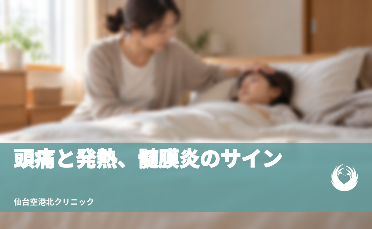 【子どもの頭痛と発熱】髄膜炎を見逃さないサイン【首の硬さ・発疹・意識】